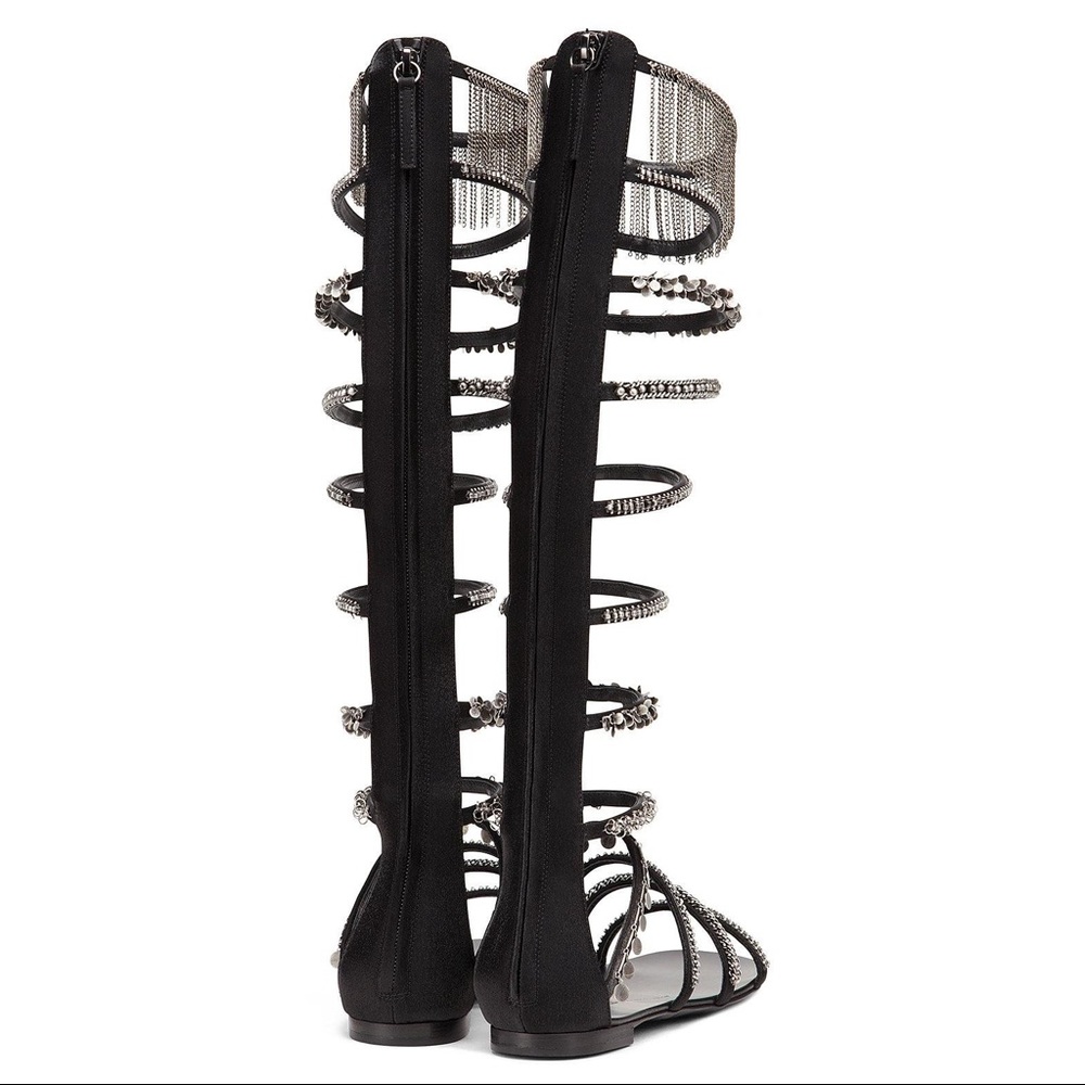 giuseppe zanotti NIB tall chained gladiators - Picture 5 of 6